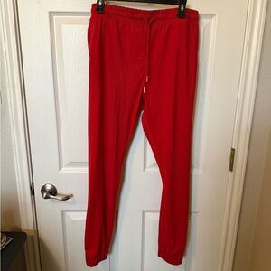 Zyia Red Everywhere Joggers